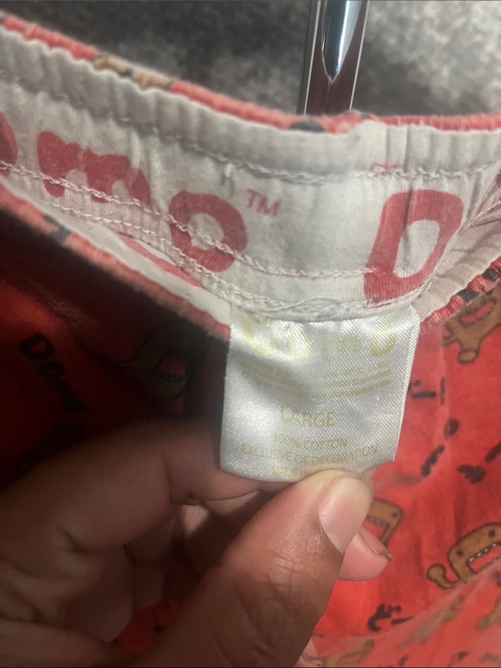 Domo Kun Pajama Pants - Picture 2 of 3
